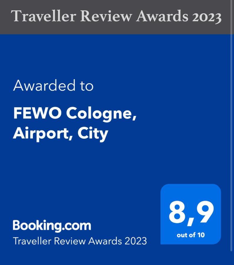 Fewo Cologne, Airport, City Apartment Ngoại thất bức ảnh